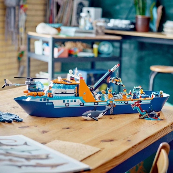 LEGO City forskerfartøj til Arktis