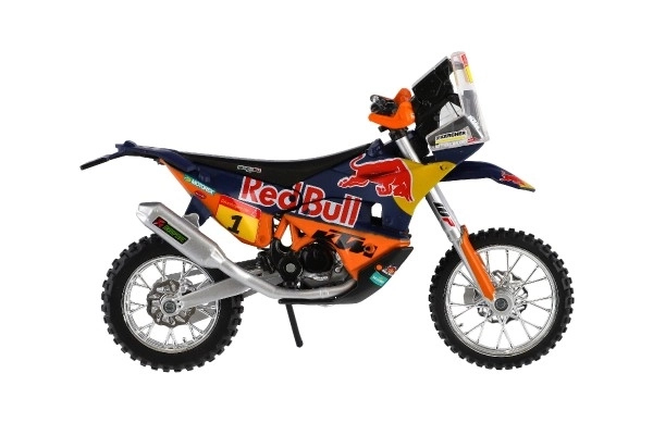 Bburago rød Bull KTM Rally Dakar 2019 motorcykel 1:18