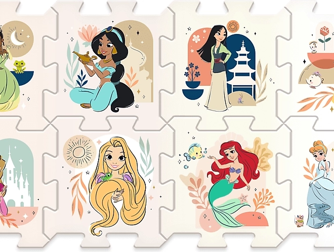 Skumpuslespil Disney prinsesser