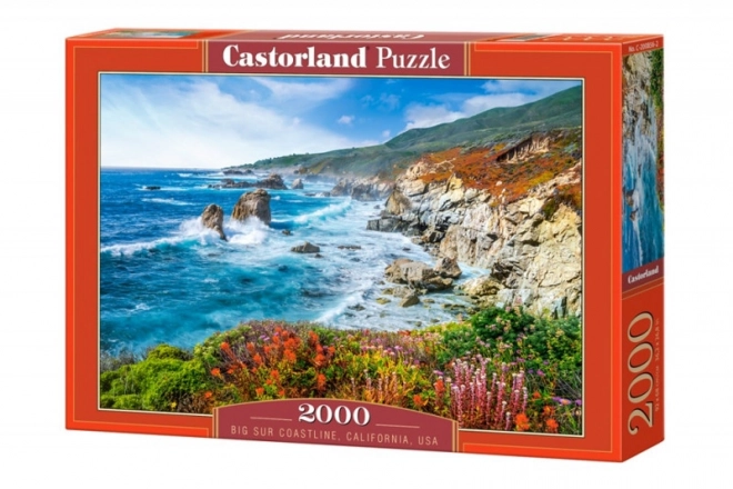 Puslespil 2000 brikker Big Sur Kalifornien