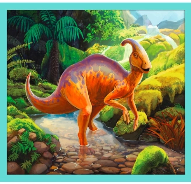 Puzzle Mød dinosaurerne