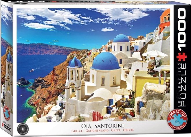 Puslespil Oia, Santorini, Grækenland 1000 brikker