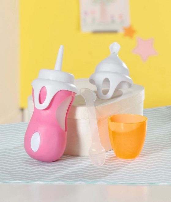 Interaktiv flaske og ske til BABY Born dukker