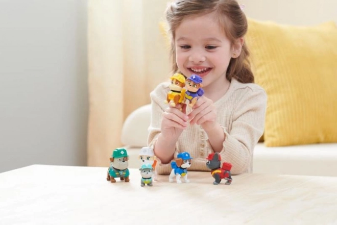 Figurer Paw Patrol Rubble og hans hold 7-dels sæt
