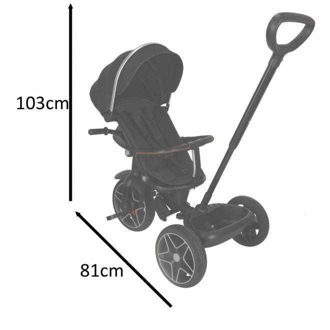 Trike Fix Elite trehjulet barnevogn sort