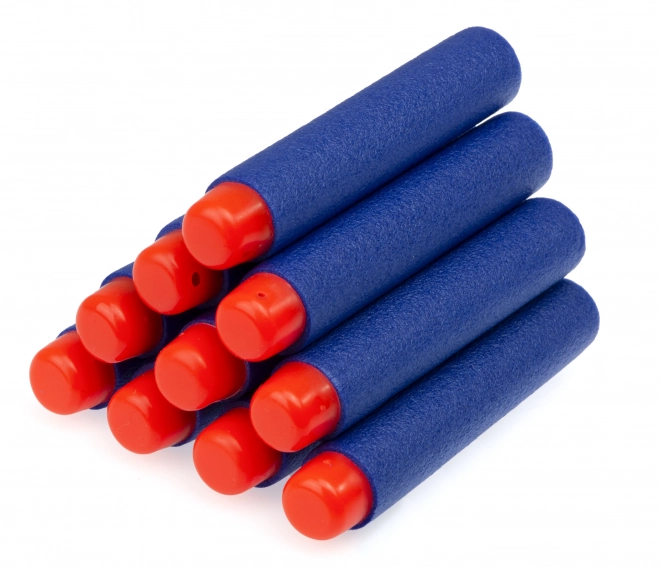 Kompatible NERF-pile 10 stk. 7,2 cm