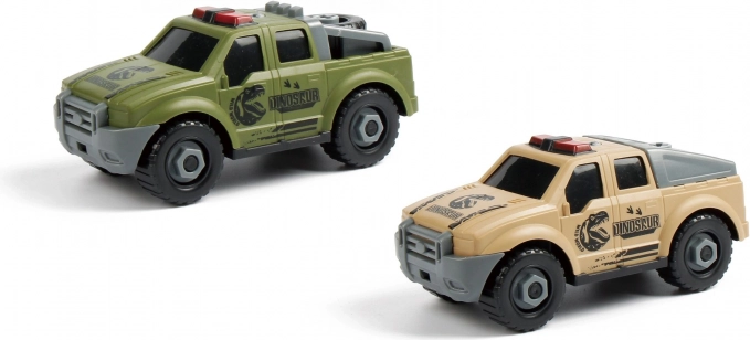 skrue-sammen dinosaur-bil 16 cm
