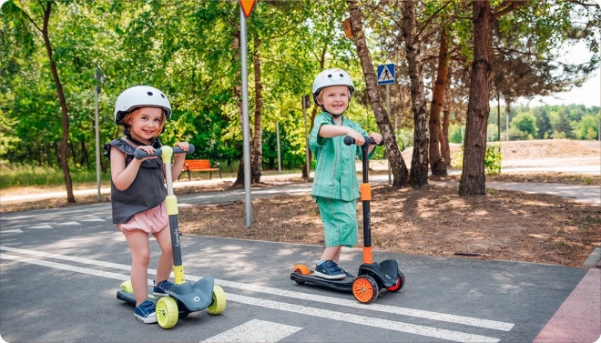 Børnescooter Lionelo Timmy grøn