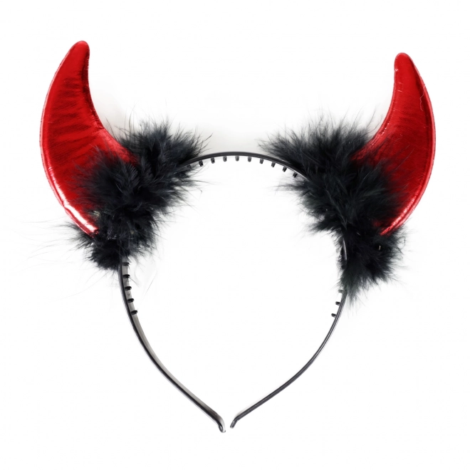 Djævle pandebånd med maske