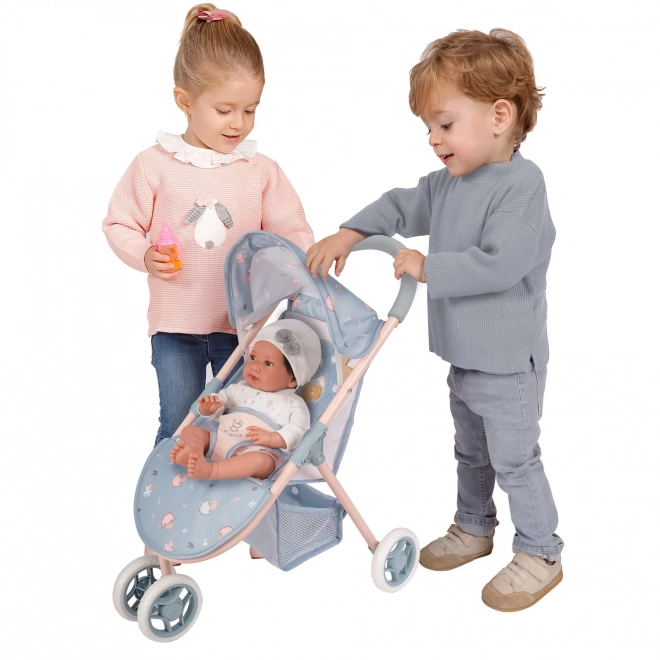 Sportsdukkevogn Tre-hjulet COCO 2024 - 55 cm