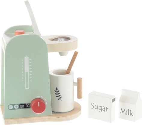 Trækaffemaskine sæt, Træ