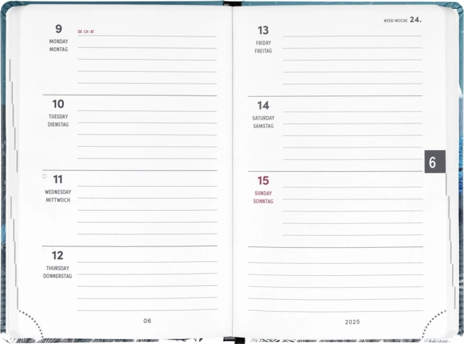 NOTIQUE Kalender 18-måneders Petito Ræv 2024/2025