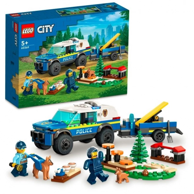 LEGO® City 60369 Mobil træningsbane for politihunde