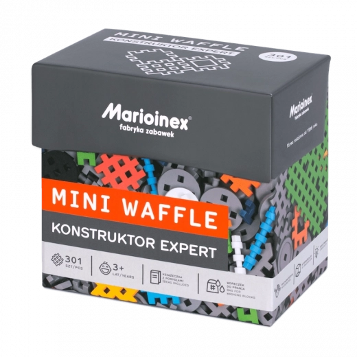 Byggesæt MARIOINEX mini waffle konstruktor expert – 301 dele