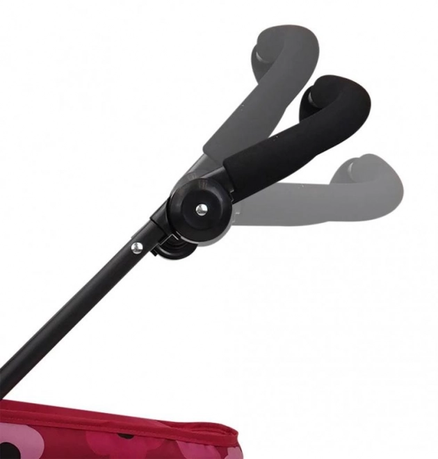 Dukkebarnevogn 2-i-1 - Bella Poppy Red