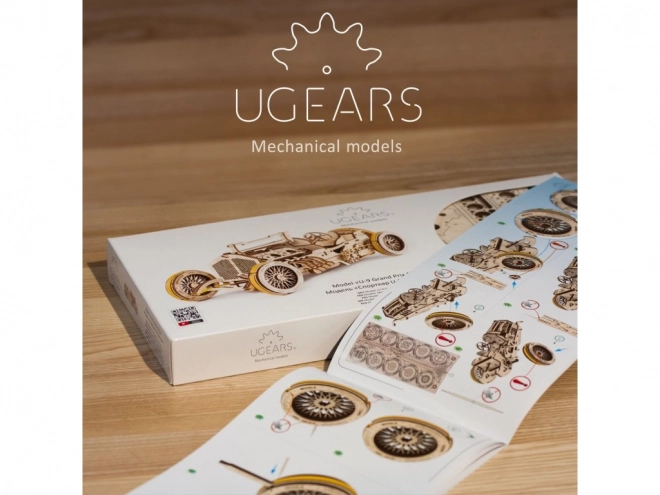 Ugears 3D puslespil - U9 Grand Prix bil 348 dele
