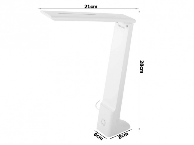 Bord LED-lampe med justerbar farve og lysstyrke