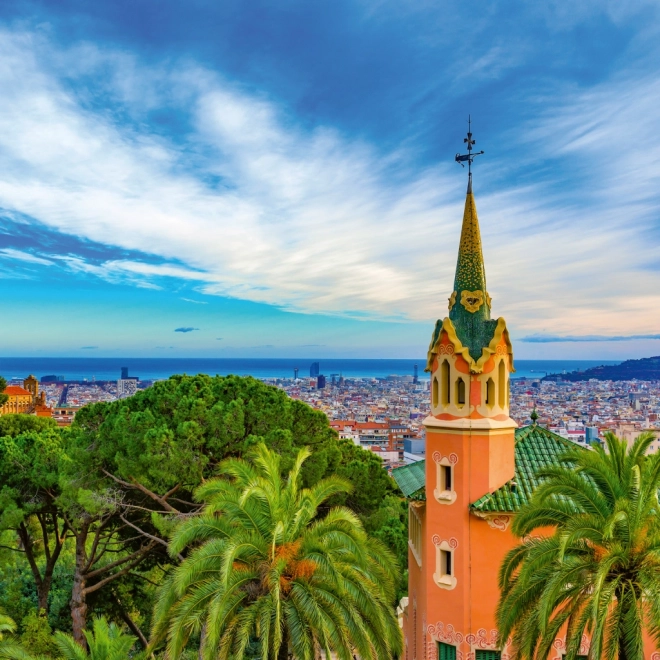 Vægkalender Barcelona 2026, 30 x 30 cm