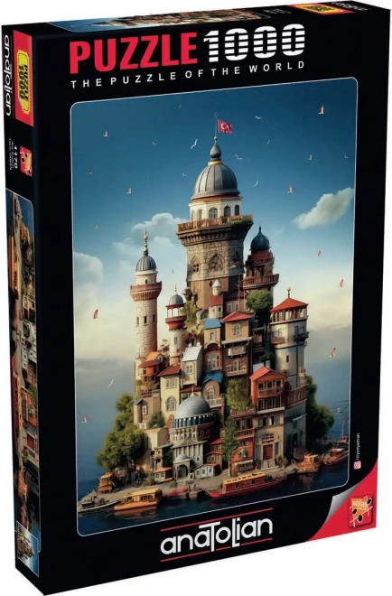 Anatolian Puzzle Jomfrutårn 1000 brikker