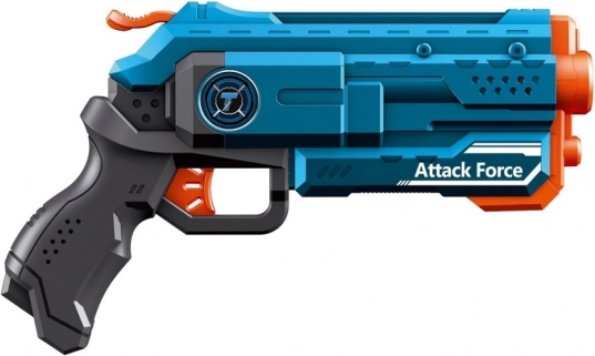 Blaster Turbo Attack Force + 6 stk. projektiler