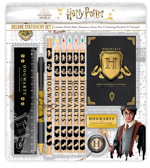 Skolesæt DeLuxe HARRY POTTER Hogwarts