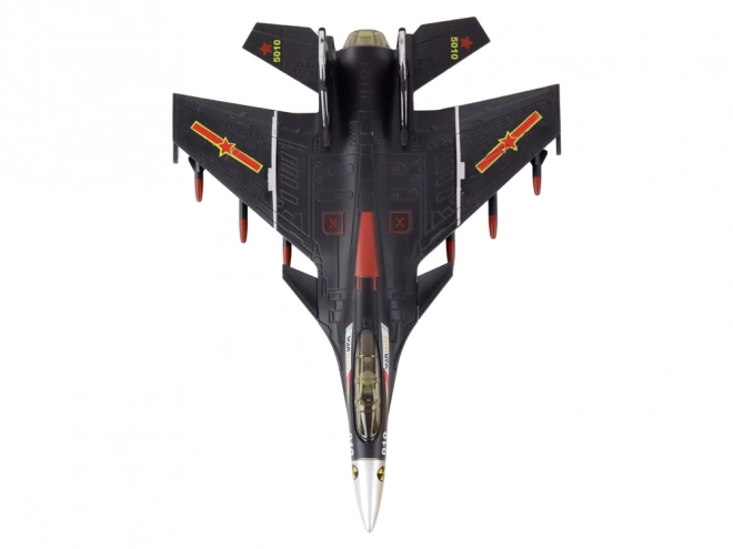 Friction drevet fly model Grå Sort eller Gul