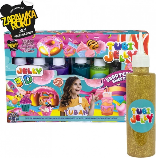 Tuban Tubi Jelly Slik-sæt – 6 farver