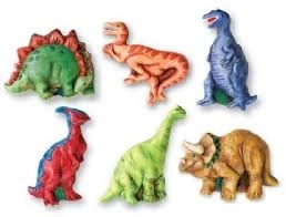 Fremstilling og maling - dinosaurer