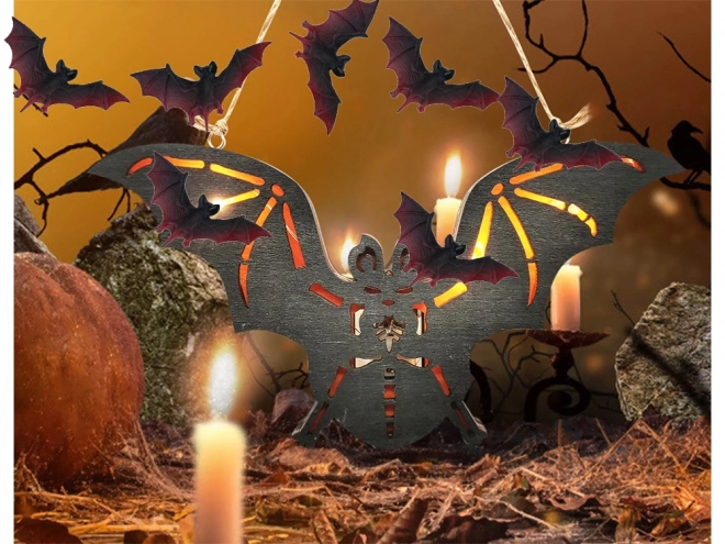 Halloween dekoration flagermus sæt