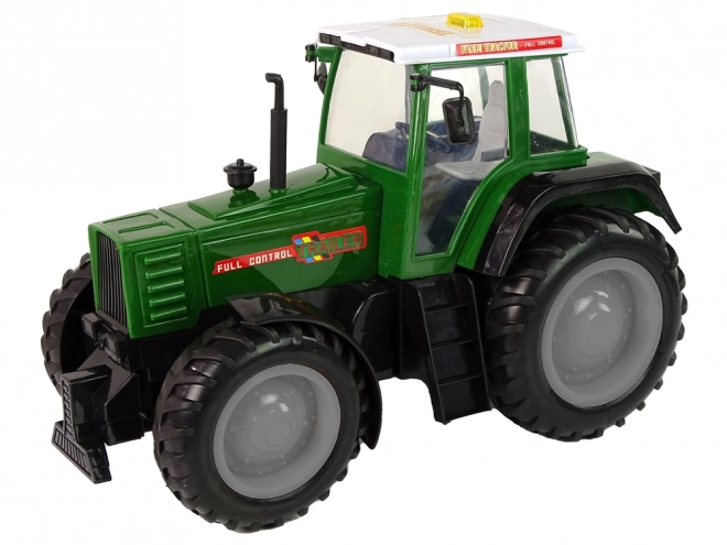 Grøn-sort R/C traktor med fjernbetjening 38 cm