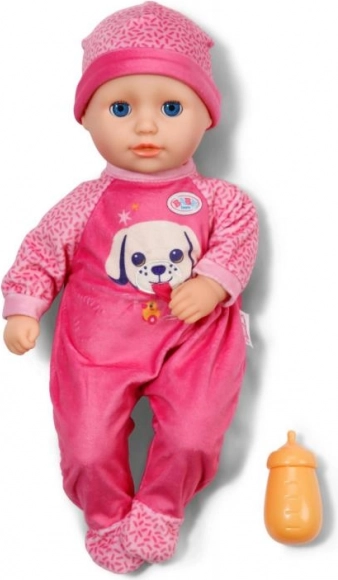 Dukke BABY born Anna mørkerosa 36 cm