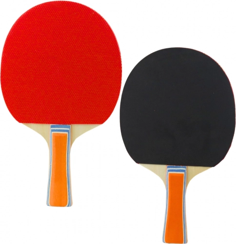 Træbordtennisbat – sæt med 2 stk.