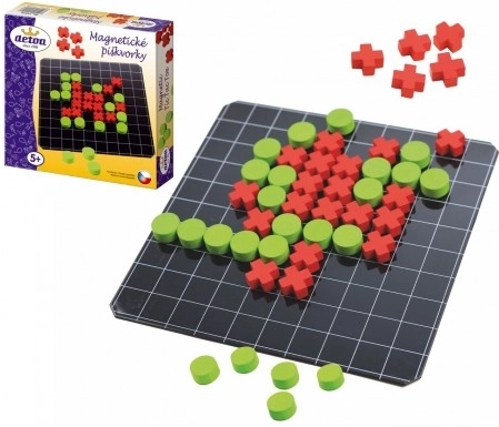 Magnetiske kryds og bolle Detoa