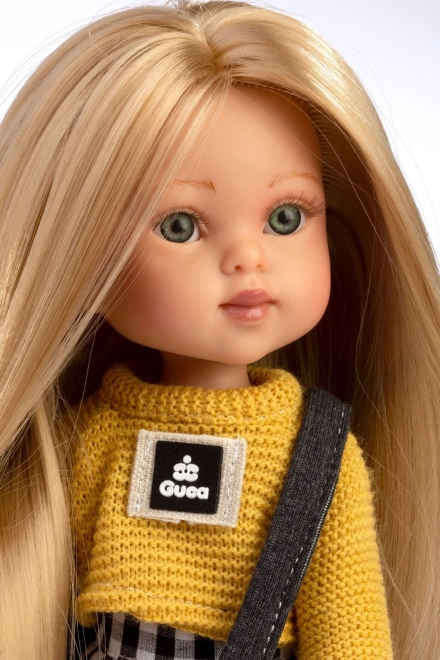 Guca 985 PENELOPE - realistisk dukke med helvinyltorso - 34 cm