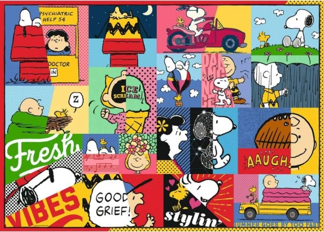 Puslespil RAVENSBURGER Peanuts øjeblik 1000 brikker