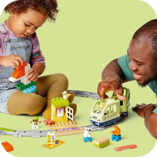 Sommerferieeventyr med interaktivt DUPLO-tog