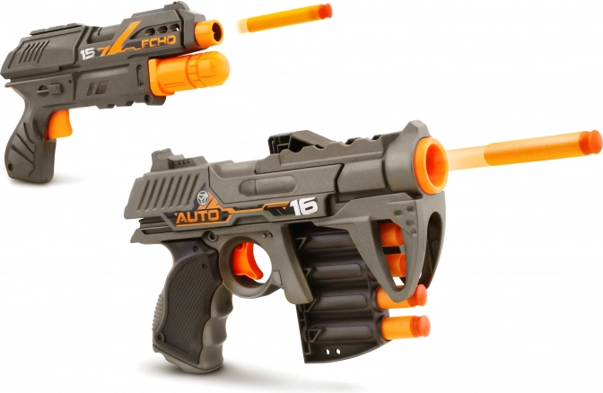 Pistol til skumprojektiler Blackfire Auto Scout og Echo‑1, 21 cm, sæt med 2 stk.