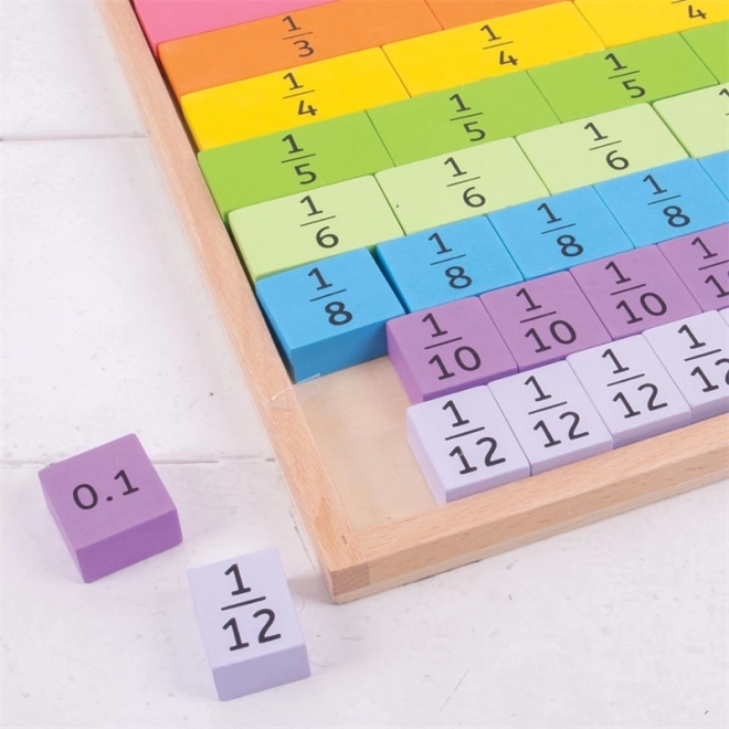 Bigjigs Toys Didaktisk Tavle Brøker