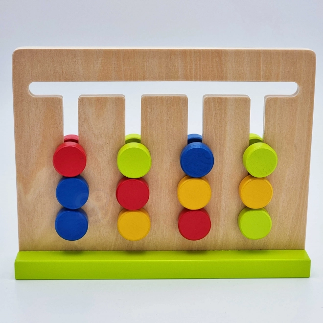 Logikspil i farverige klodser TOOKY TOY
