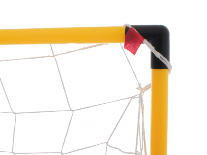 Træningsfodboldmål med måldug og bold