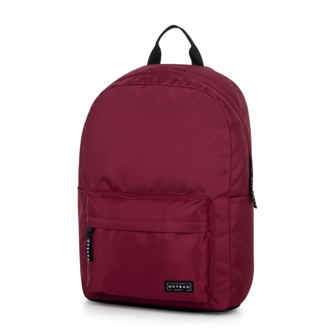 Studierygsæk OXY Runner, bordeaux 21 l