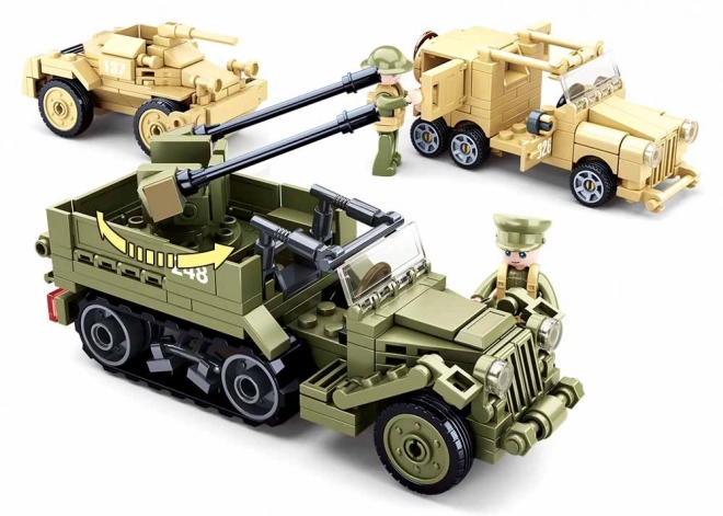 Sluban Army M38-B0812 Militære køretøjer