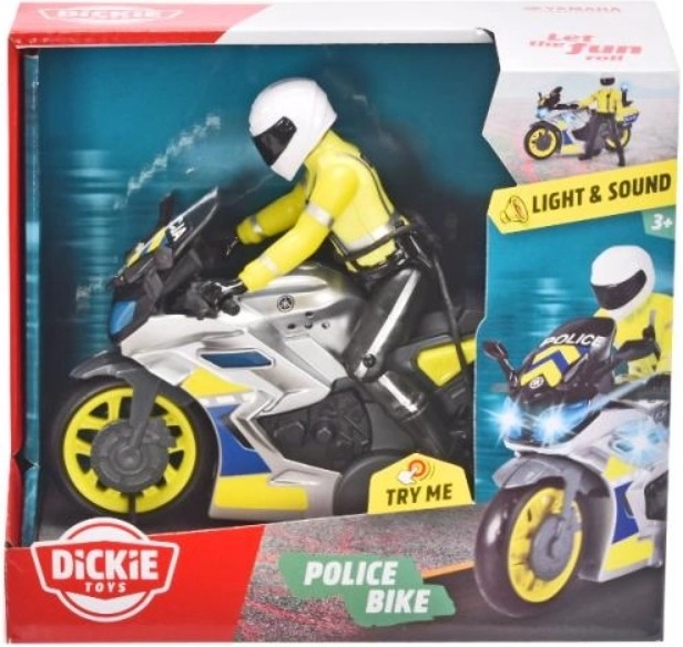 Politimotorcykel SOS 17 cm