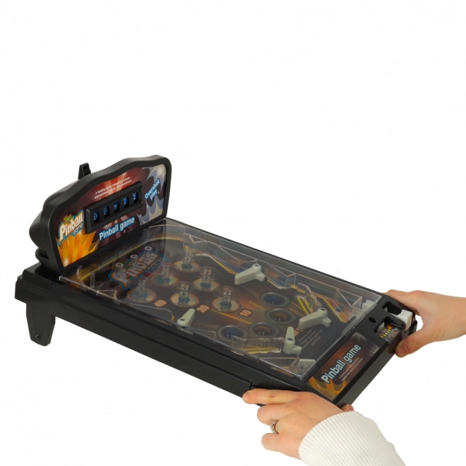 Pinball Flipper Sort Spil med Fantastiske Lys og Lyde