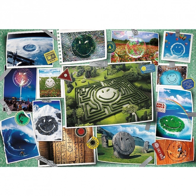 Puzzle Smiley: Glade billeder 1000 brikker