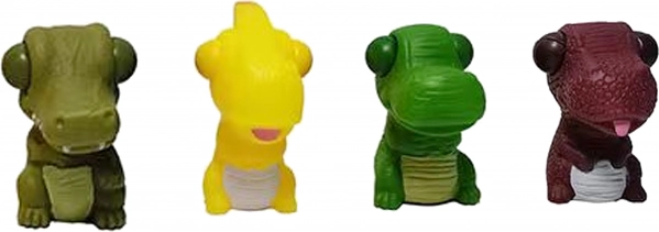 Klemmende dinosaur 8 cm