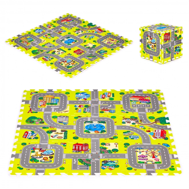 Skumlegeunderlag by – 9 dele 90,5 × 90,5 cm IPLAY