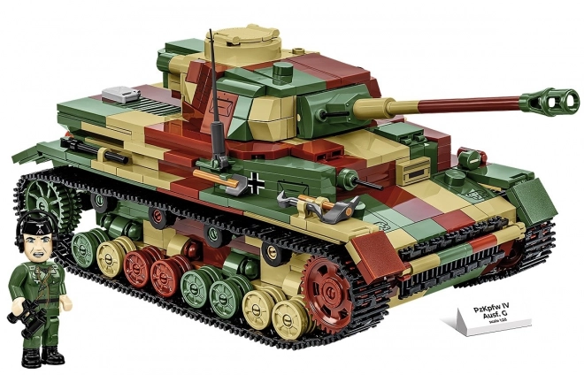 Byggesæt WWII Panzerkampfwagen IV Ausf. G fra 1107 dele