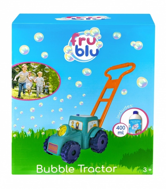 Boblemaskine Fru Blu Traktor + Væske 0,4 L