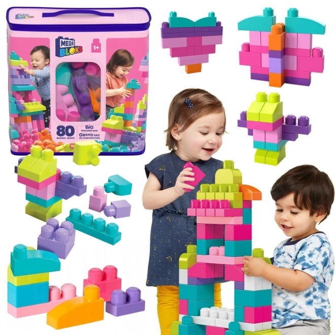 Kreative byggesten Mega Bloks til piger